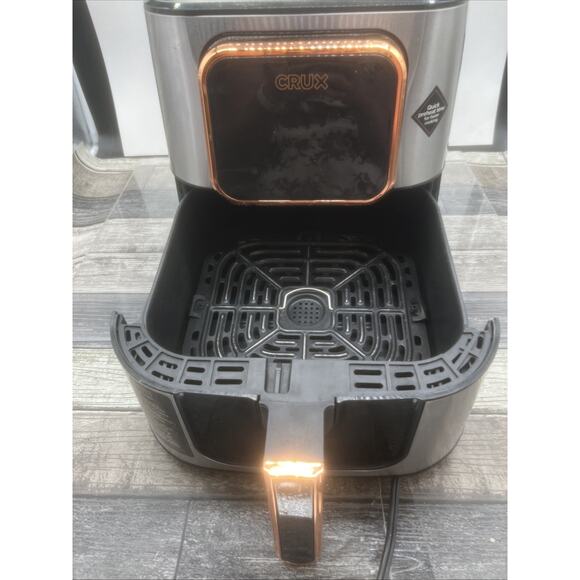 Crux Digital Air Fryer Touchscreen 1700 Watt. Holds 5lbs Of Food. TESTED. {B2}. - Picture 2 of 8